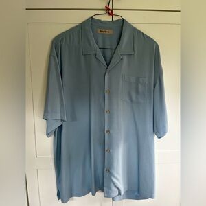 Tommy Bahama Blue Button Up XXL